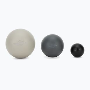 Masszázs labdák STRYVE Massage 3 pack black/grey/silver