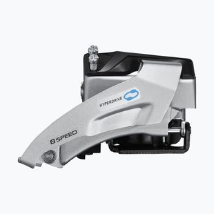 Első bicikli váltó Shimano FD-M315TSSET Altus 2x8/7 Top Swing L silver/black