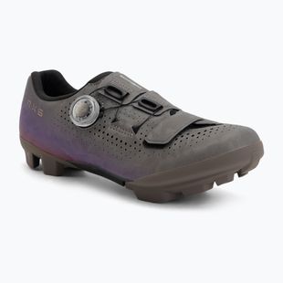 Női gravel cipő Shimano SH-RX600 gray/purple