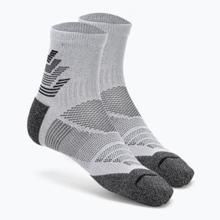 ASICS Racing Run Quarter futózokni ragyogó fehér/teljesítmény fekete