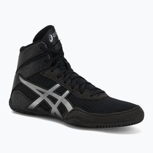 ASICS Matcontrol 3 fekete/tiszta ezüst birkózócipő