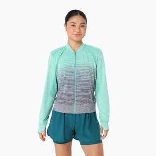 Női futódzseki ASICS Nagino Run Seamless aurora green/blue expanse