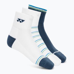 Zokni YONEX 19236 Quarter 3 pár navy/white/green