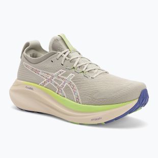 Férfi futócipő ASICS Gel-Nimbus 27 nature bathing/lime green