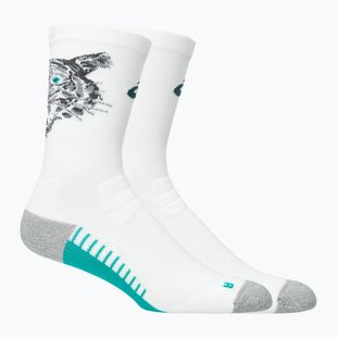 Zokni ASICS Performance Run Crew brilliant white/wave teal