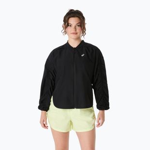 Női futódzseki ASICS Nagino Run Állítható teljesítmény fekete