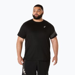 Férfi futópóló ASICS Icon SS Top performance black