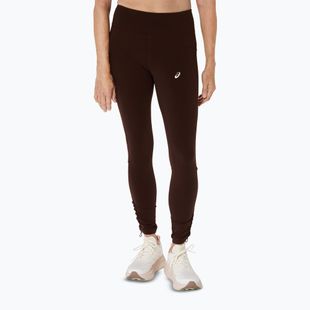 Női futó leggings ASICS Nagino Run állítható szoros kávé ASICS Nagino Run állítható szoros kávé