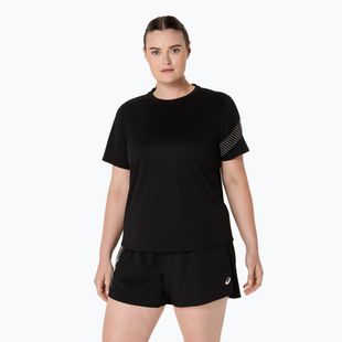 Női futópóló ASICS Icon SS Top performance black
