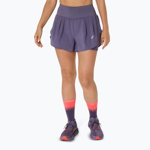 ASICS Road 2-N-1 3.5IN női futónadrág szürkés lila