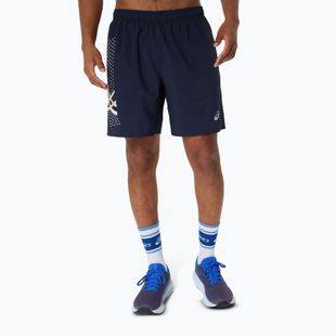 Férfi ASICS Icon 7IN futónadrág éjfélkor