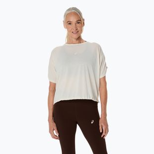 Női ASICS Nagino Run állítható felső nyírfaszínű futópóló