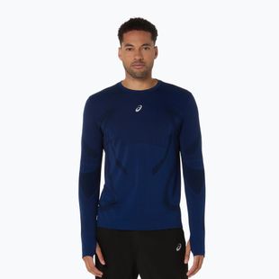Férfi ASICS Road Seamless LS éjféli hosszú ujjú futócipő