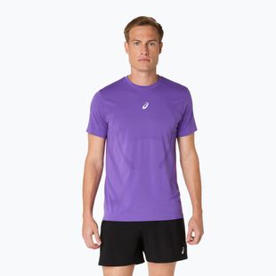 Férfi ASICS Road Seamless futópóló edo lila