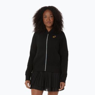 Női teniszdzseki ASICS Match Night Energy W teljesítmény fekete