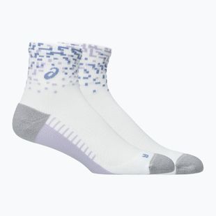 Zokni ASICS Performance Run Quarter brilliant white/lilac hint/bluebell