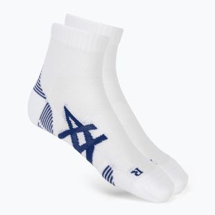 Zokni ASICS Cushioned Quarter 2 pár brilliant white/asics blue