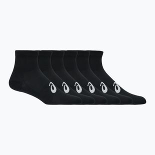 Zokni ASICS Quarter 6 pairs performance black