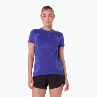 Női futópóló ASICS Seamless cobalt burst/eggplant