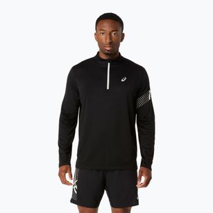 Férfi hosszú ujjú futófelső Asics Icon LS 1/2 Zip performance black/cream