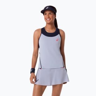 Női teniszpóló ASICS Match Tank W grey/blue