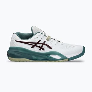 Férfi teniszcipő ASICS Gel-Resolution X white/dark aubergine