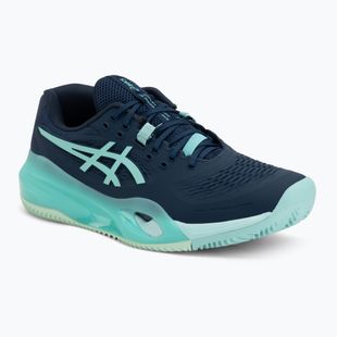 Férfi teniszcipő ASICS Gel-Resolution X Clay night sky/illuminate mint