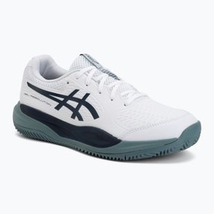 Gyerek teniszcipő ASICS Gel-Resolution X GS Clay white/midnight