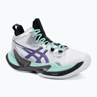 Férfi röplabda cipő ASICS Metarise 2 white/radiant amethyst