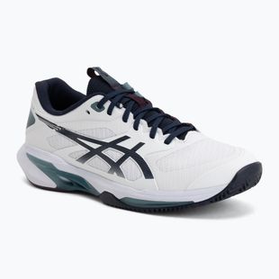 Férfi teniszcipő ASICS Solution Speed FF 4 Clay white/midnight