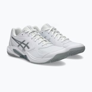 Női padelcipő ASICS Gel-Dedicate 9 Padel W white/pure silver