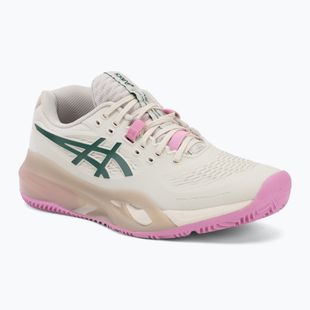 Női padelcipő Asics Gel-Resolution X Padel Soft Oat/Jewel Green