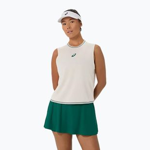 Női teniszpóló ASICS Game Sleeveless Top W soft oat
