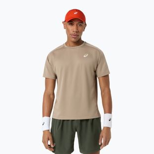 Férfi teniszpóló ASICS Game greige