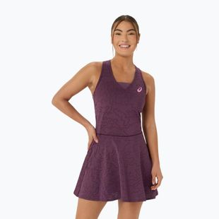 Teniszruha ASICS Match Jacquard Dress Dark Aubergine
