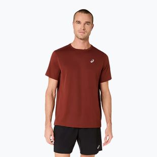 Férfi futó póló ASICS Core Ss Top singed red