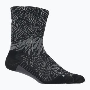 Zokni ASICS Fujitrail Graphic Crew black/cloud grey