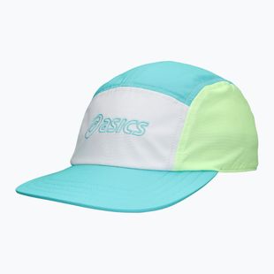 Ellenzős sapka Asics Performance Running 5 Panel Cap Energy Aqua/White