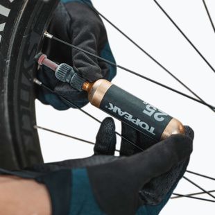 Topeak Nano AirBooster CO2 kerékpárpumpa fekete T-TNAB-1