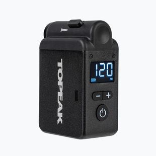 Topeak E-Booster Digital 7.4V/600mAh 120psi kerékpárpumpa szürke
