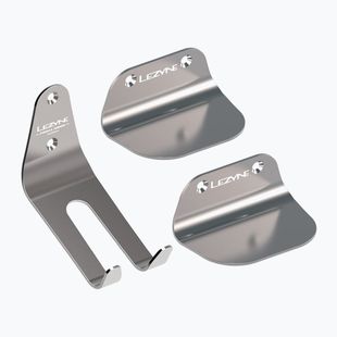 Fali kerékpártartó Lezyne Stainless Pedal Hook silver