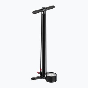 Lezyne Alloy Floor Drive 3.5 kerékpárszivattyú 220psi szatén fekete