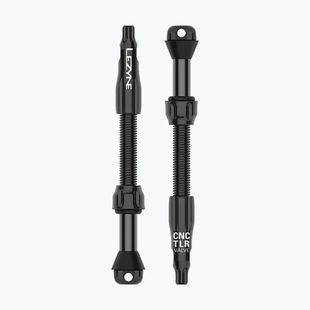 Presta szelep készlet Lezyne CNC TLR Valve Pro 60 mm black