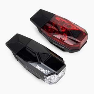 INFINI Set Mini Lava Usb kerékpár lámpa fekete I-261WR-B