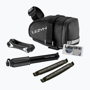 Kerékpáros táska a nyereg alatt + javítókészlet Lezyne M-Caddy - Sport Kit 0,5 l fekete/fekete