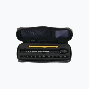 Lezyne Torque Drive nyomatékkulcs fekete-arany 1-MT-TTDR-V104T12