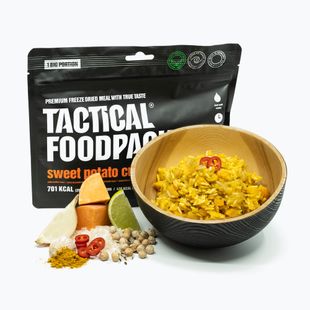Fagyasztva szárított élelmiszer Tactical Foodpack Édesburgonya Curry Vege 115 g