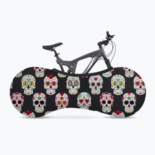 Kerékpár keréktartó huzat VELOSOCK Skulls