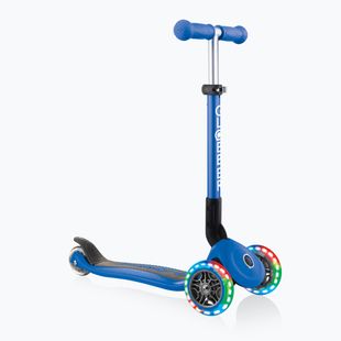 Globber Junior Összecsukható Fények gyermek tricikli tengerészkék