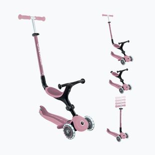 Gyermek háromkerekű roller Globber Go.Up Active Ecologic Lights berry